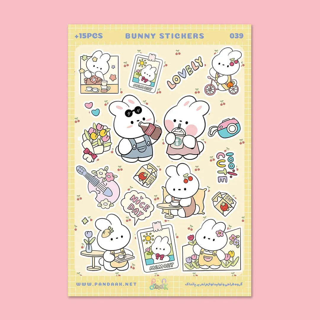 استیکر طرح (3) bunny