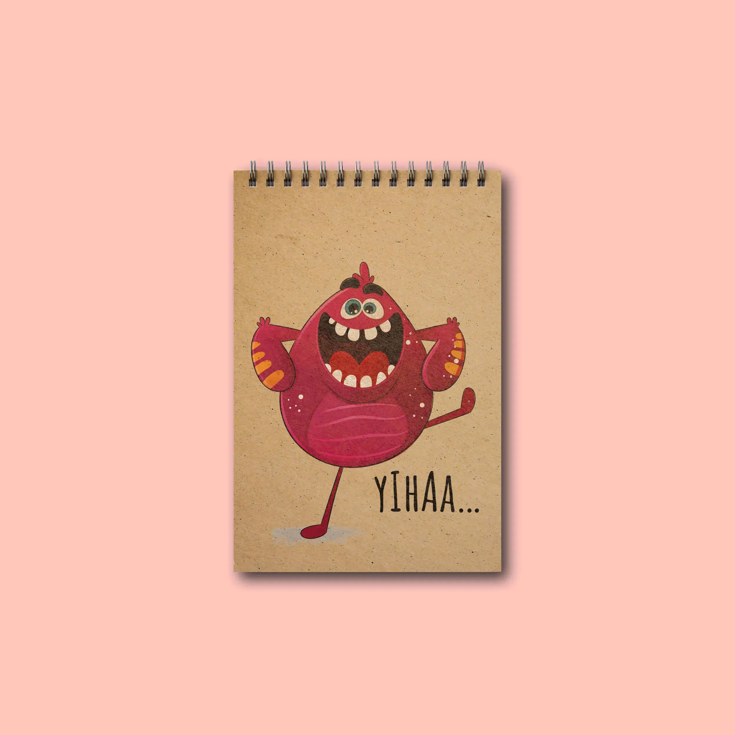 دفتریادداشت خطدار پانداک طرح Yihaa