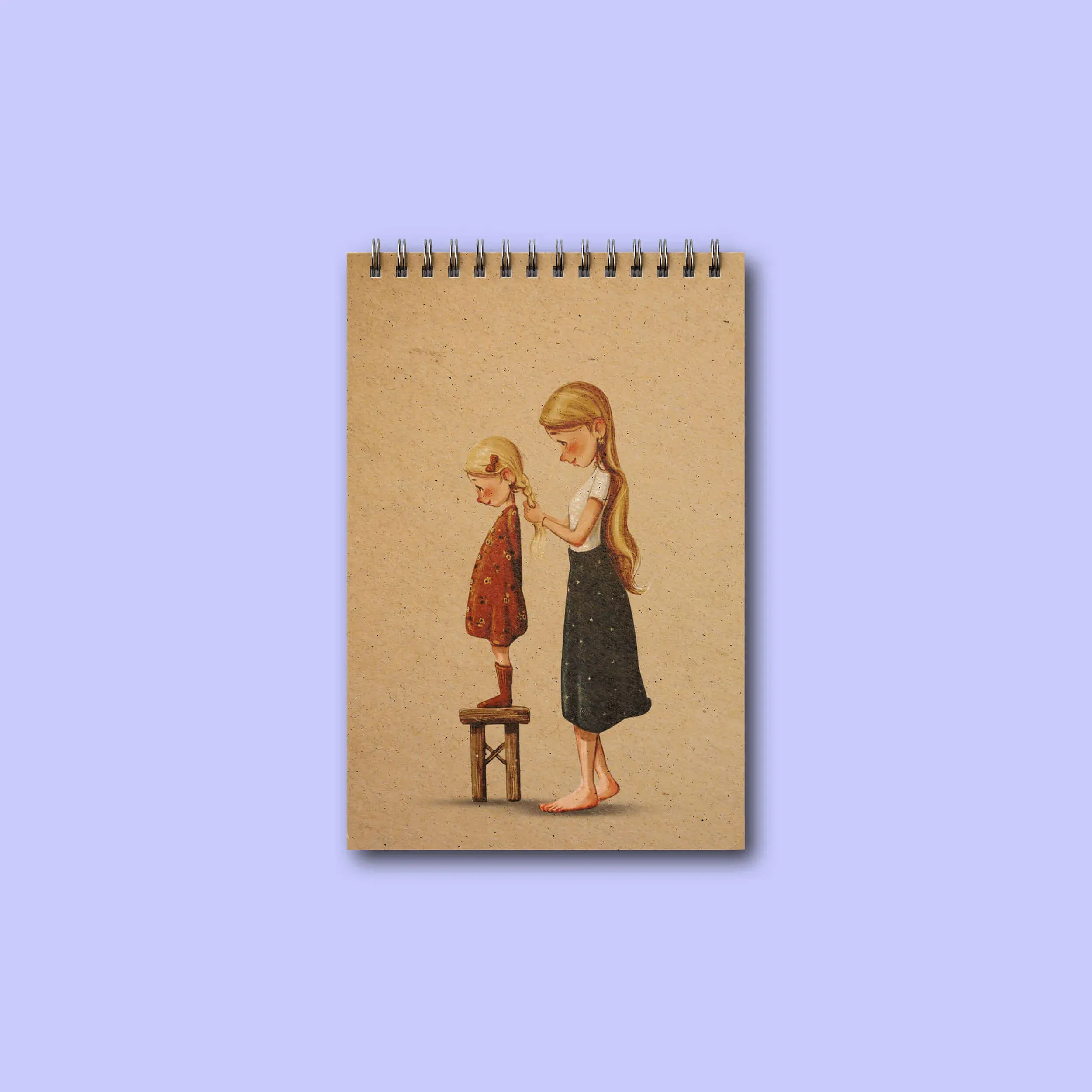 دفتریادداشت خطدار پانداک طرح sisters