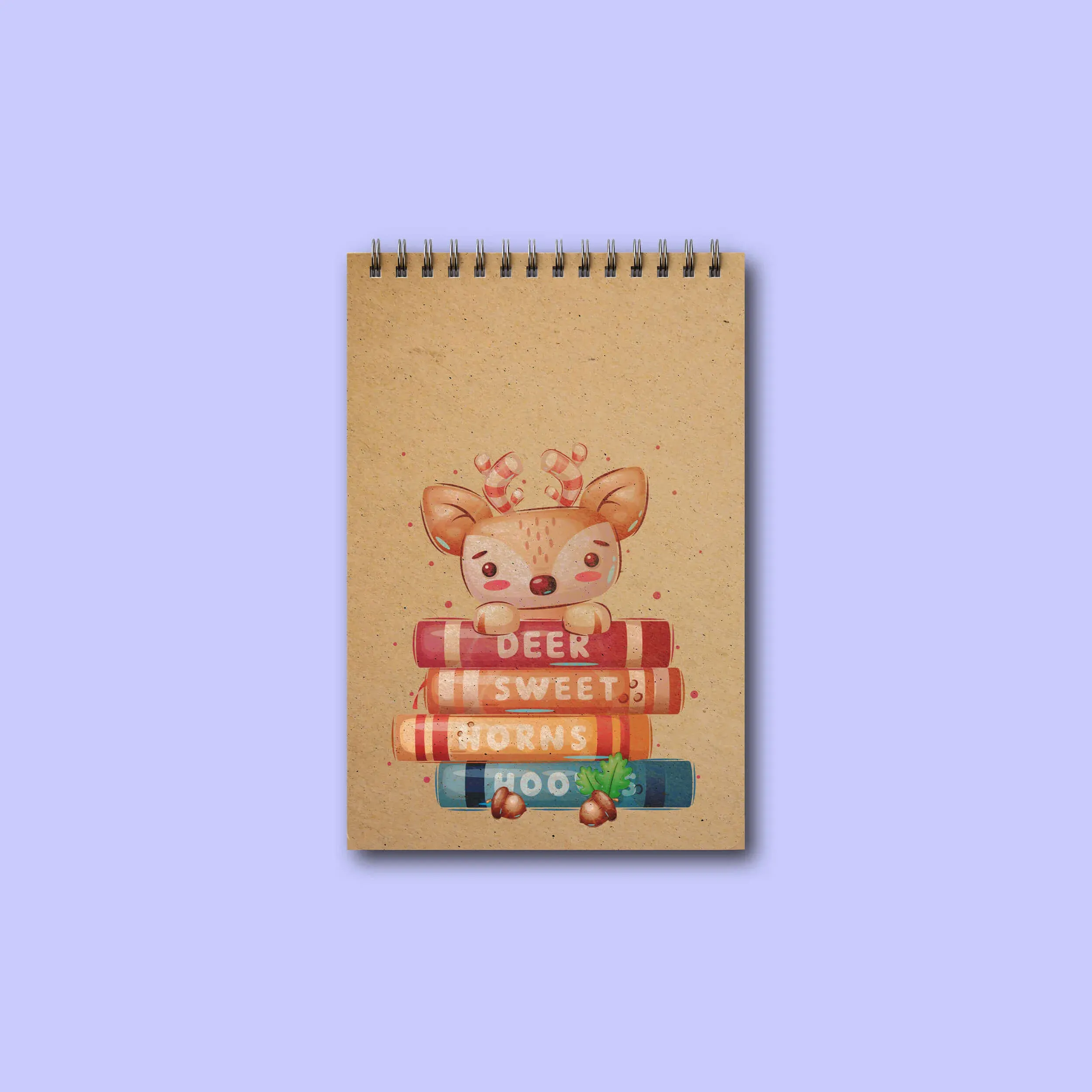 دفتریادداشت خطدار پانداک طرح book lover