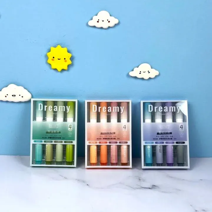 پک 4 عددی هایلایتر DREAMY