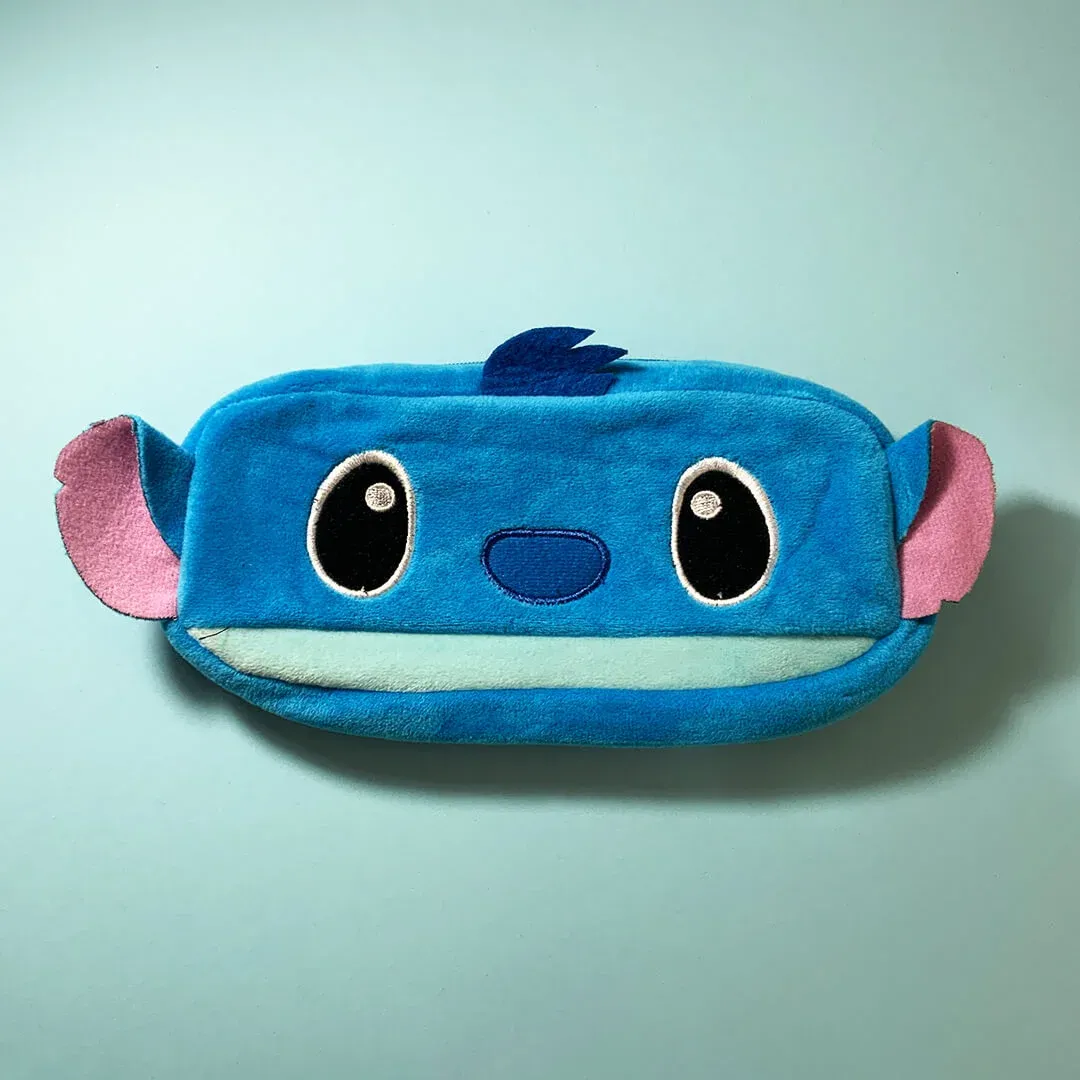 جامدادی مخمل طرح blue