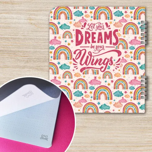 دفتر بولت ژورنال ۸۰ برگ پانداک طرح dream