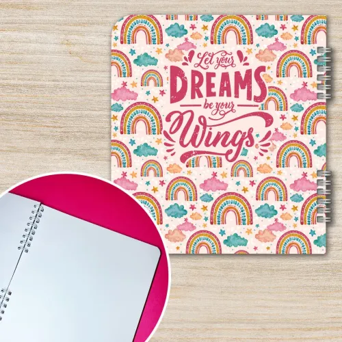 دفتر نقاشی ۸۰ برگ پانداک طرح dream