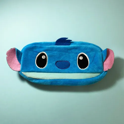 جامدادی مخمل طرح blue