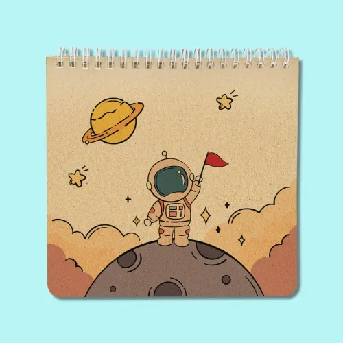 دفتر یادداشت نقطه‌ای پانداک طرح فضانورد ۱