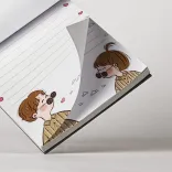 برگه یادداشت 50 برگ طرح couple - Image 1