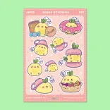 استیکر طرح chicky