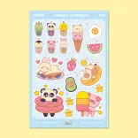 استیکر طرح (2) kawaii