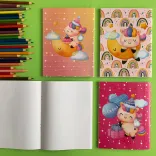 دفتر نقاشی پانداک طرح moon - Image 3