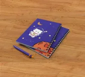 دفتر خطدار پانداک طرح Astronaut bear - 1