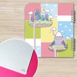 دفتر خطدار ۸۰ برگ پانداک طرح neverland کد ۰۱۱
