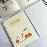 دفتر زبان ۶۰ برگ طرح چیکی چیک کد ۰۰۳