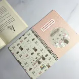 دفتر زبان ۶۰ برگ طرح bunny کد ۰۰۶ - 1