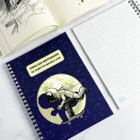 دفتر زبان ۶۰ برگ طرح astronaut کد ۰۰۱