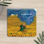 دفترچه برنامه‌ریزی ۶۰ برگ پانداک طرح ونگوگ کد ۰۰۴