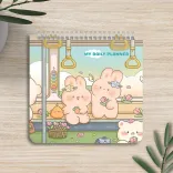 دفترچه برنامه‌ریزی ۶۰ برگ پانداک طرح rabbit کد ۰۱۲