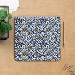 دفتر یادداشت خطدار ۶۰ برگ پانداک طرح پترن کد ۰۱۱