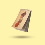 دفتریادداشت خطدار پانداک طرح نیلو - Image 2