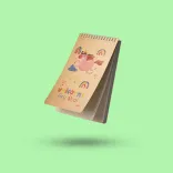 دفتریادداشت خطدار پانداک طرح یونیکورن ۱ - 1