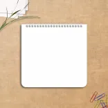 دفتر یادداشت نقطه‌ای ۶۰ برگ پانداک طرح خیال کد ۰۰۹ - Image 1