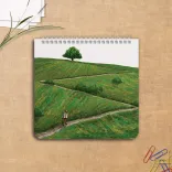 دفتر یادداشت نقطه‌ای ۶۰ برگ پانداک طرح ونگوگ کد ۰۱۲