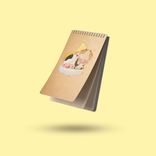 دفتریادداشت خطدار پانداک طرح گاو کوچولوها - Image 1