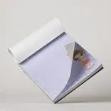 برگه یادداشت ۵۰ برگ پانداک طرح بنفش - Image 1