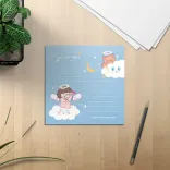 برگه یادداشت ۵۰ برگ پانداک طرح angel
