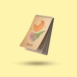 دفتریادداشت خطدار پانداک طرح خیال ۱ - Image 1