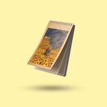 دفتریادداشت خطدار پانداک طرح ونگوگ ۱ - Image 1