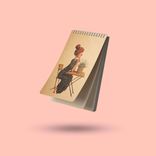 دفتریادداشت خطدار پانداک طرح lady - Image 1