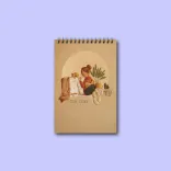 دفتریادداشت خطدار پانداک طرح cozy