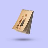 دفتریادداشت خطدار پانداک طرح sisters - Image 1