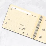 دفتر آشپزی ۶۰ برگ پانداک طرح 003 - 1