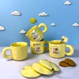 ماگ دسته پهن طرح خرگوشی