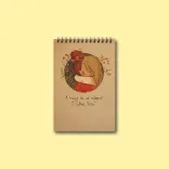 دفتریادداشت خطدار پانداک طرح BFF