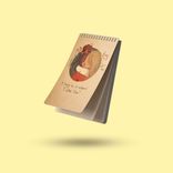 دفتریادداشت خطدار پانداک طرح BFF - Image 1
