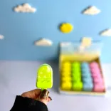 پاک کن بستنی چوبی درب دار