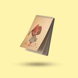 دفتریادداشت خطدار پانداک طرح سارا - Image 1