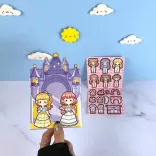 استیکر قلعه دختر