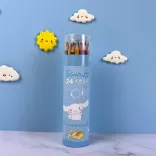 مداد رنگی 24 رنگ استوانه ای کرومی