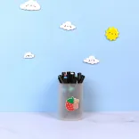 جاقلمی شیشه ای مات