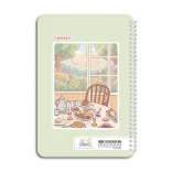دفترزبان ۶۰ برگ سری کیوتی کد ۰۰۳ - 2