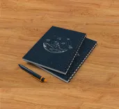 دفتر خطدار پانداک طرح کهکشان - Image 2