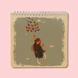 دفتر یادداشت نقطه‌ای پانداک طرح پرواز