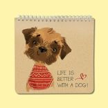 دفتر یادداشت خطدار پانداک طرح dog lovers